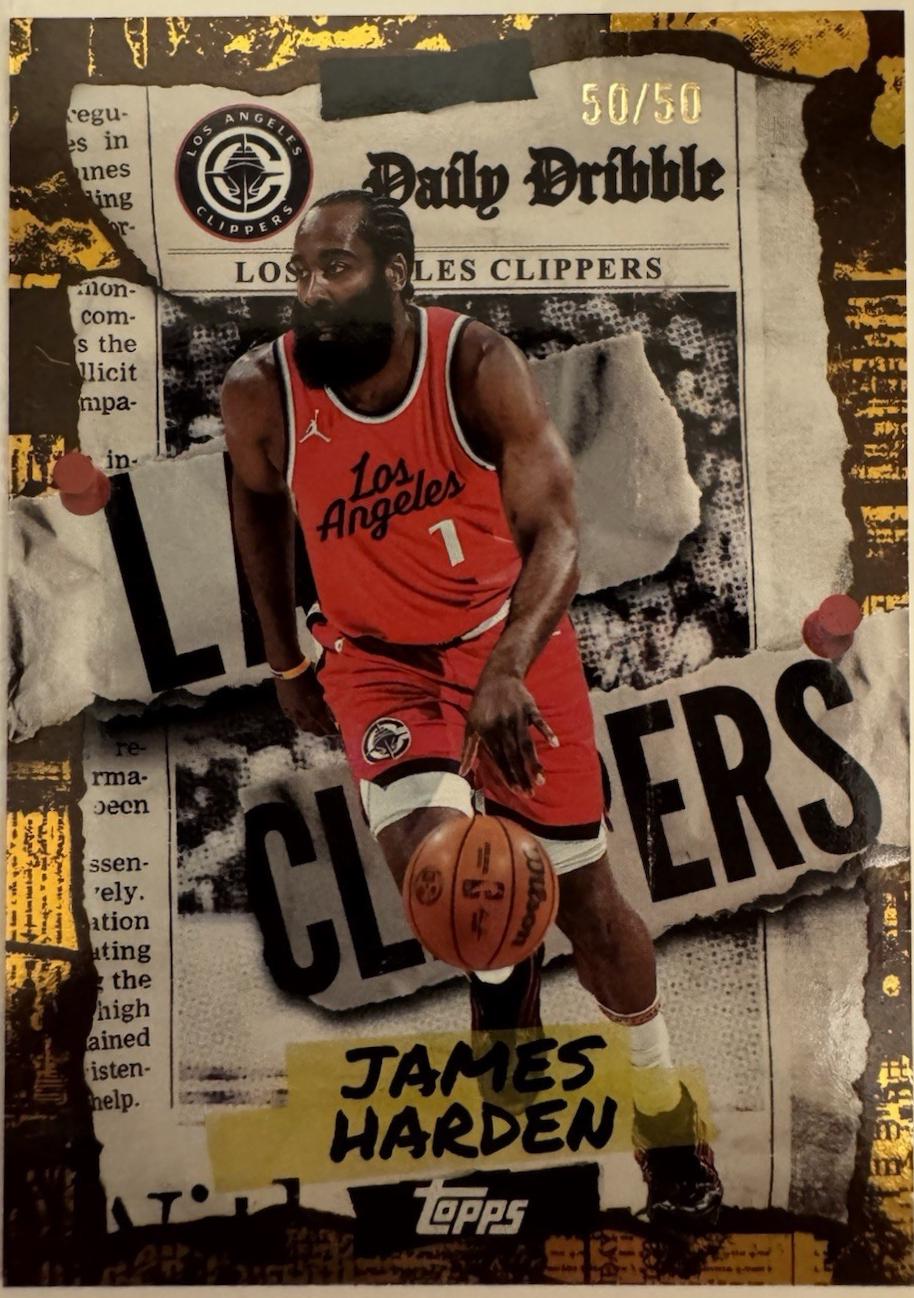 James Harden [Gold Rainbow] #DD-22