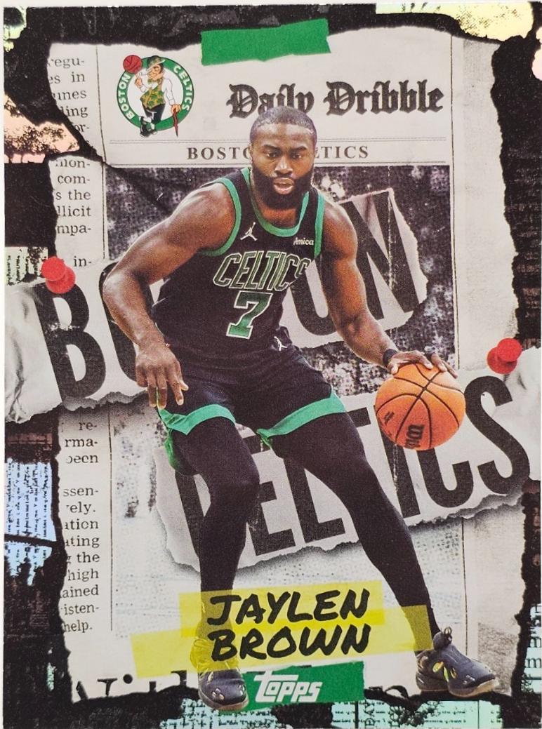 Jaylen Brown [Orange Rainbow] #DD-15