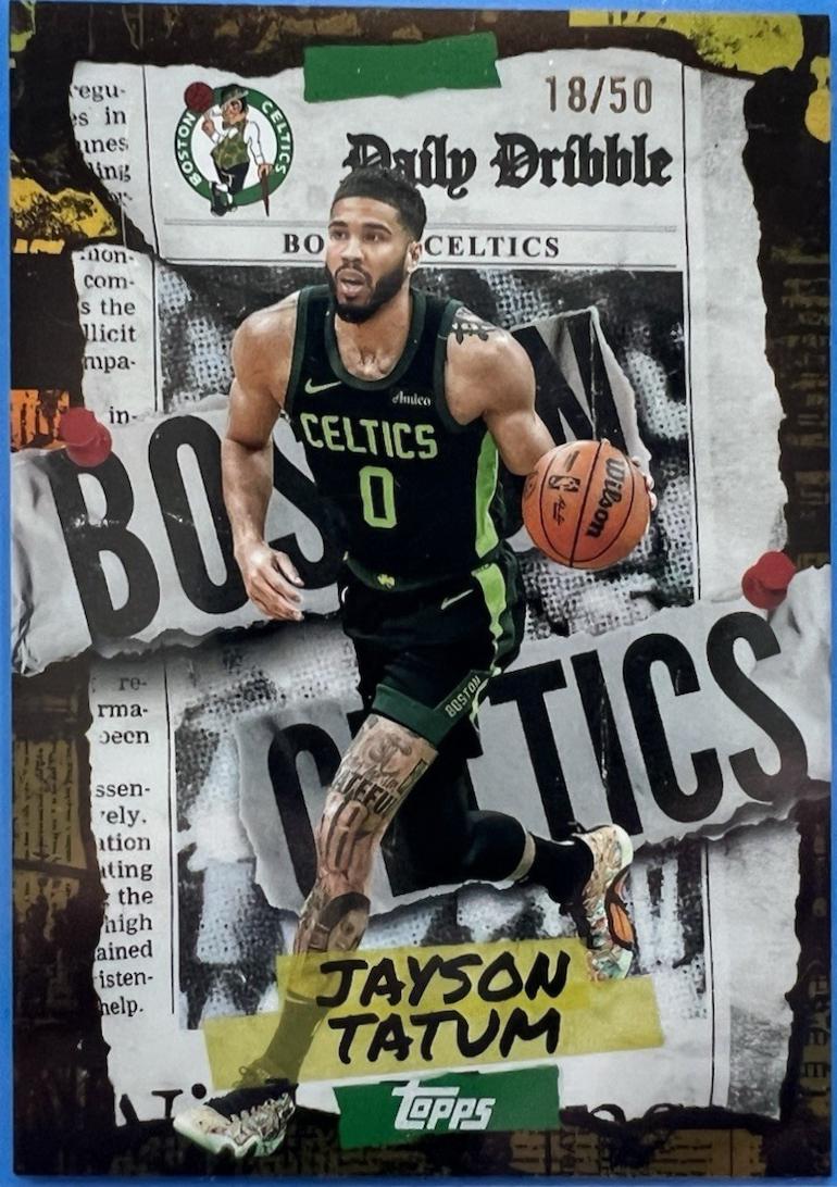 Jayson Tatum [Gold Rainbow] #DD-3