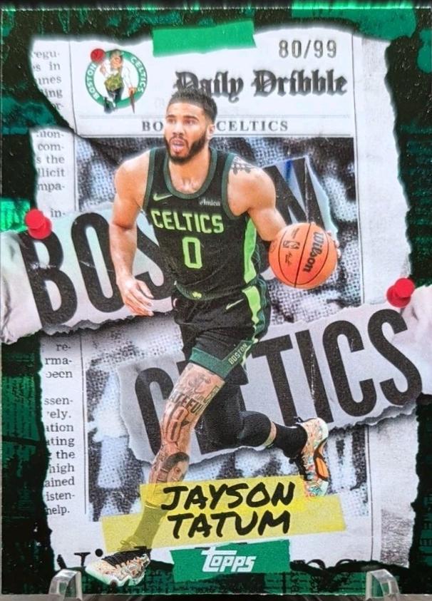 Jayson Tatum [Green Rainbow] #DD-3
