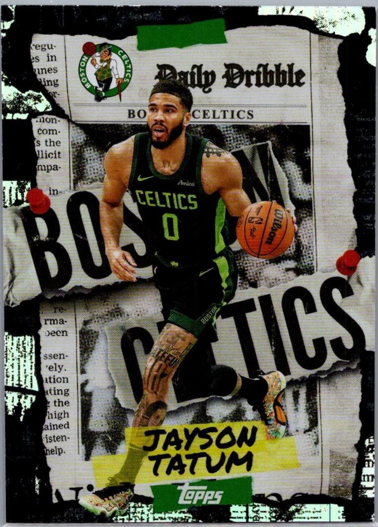 Jayson Tatum [Orange Rainbow] #DD-3