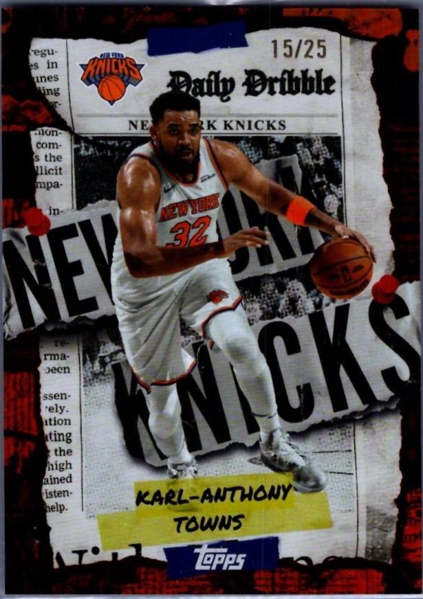 Karl-Anthony Towns [Orange Rainbow] #DD-17