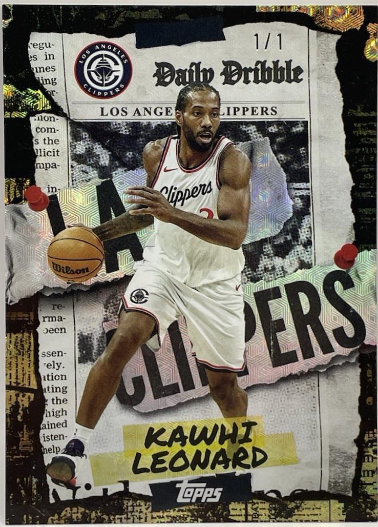 Kawhi Leonard [Foilfractor] #DD-18
