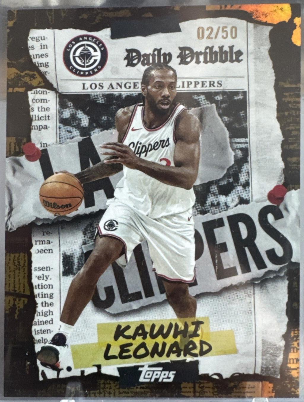 Kawhi Leonard [Gold Rainbow] #DD-18