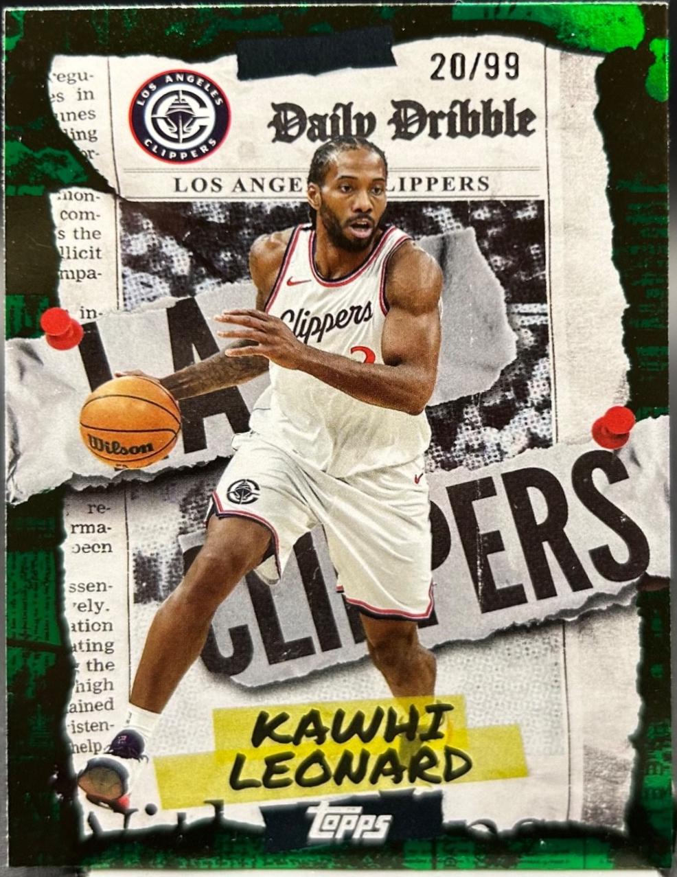 Kawhi Leonard [Green Rainbow] #DD-18