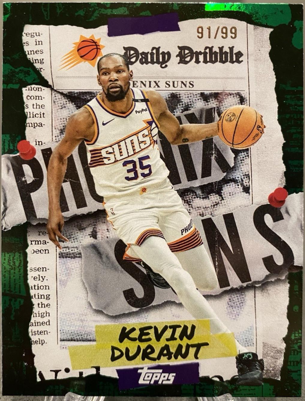Kevin Durant [Green Rainbow] #DD-9