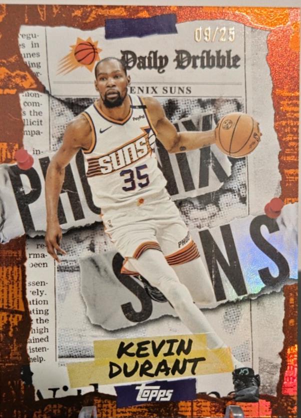 Kevin Durant [Orange Rainbow] #DD-9
