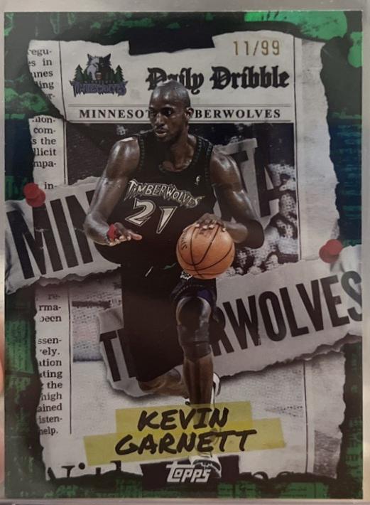 Kevin Garnett [Green Rainbow] #DD-27