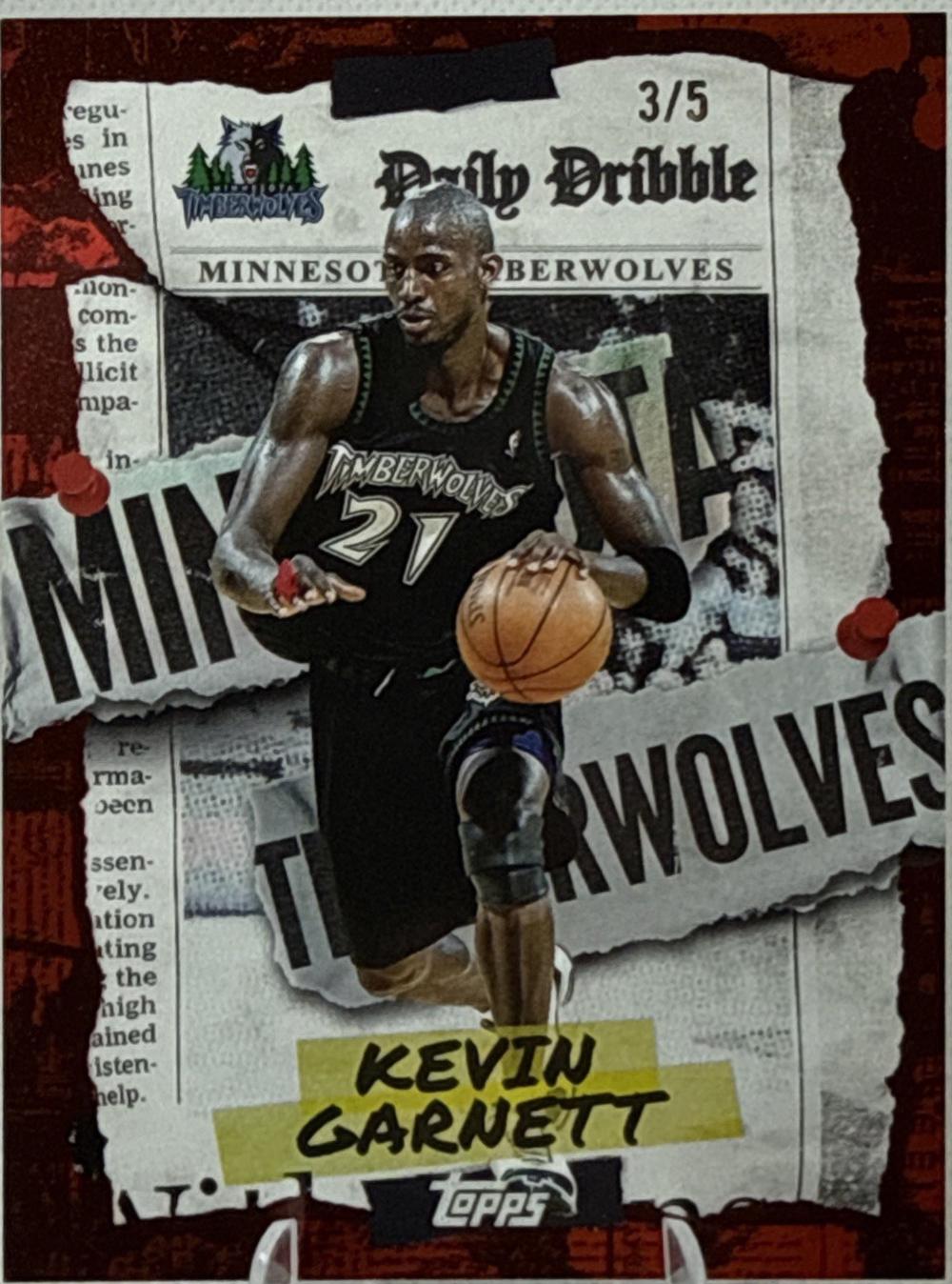 Kevin Garnett [Red Rainbow] #DD-27