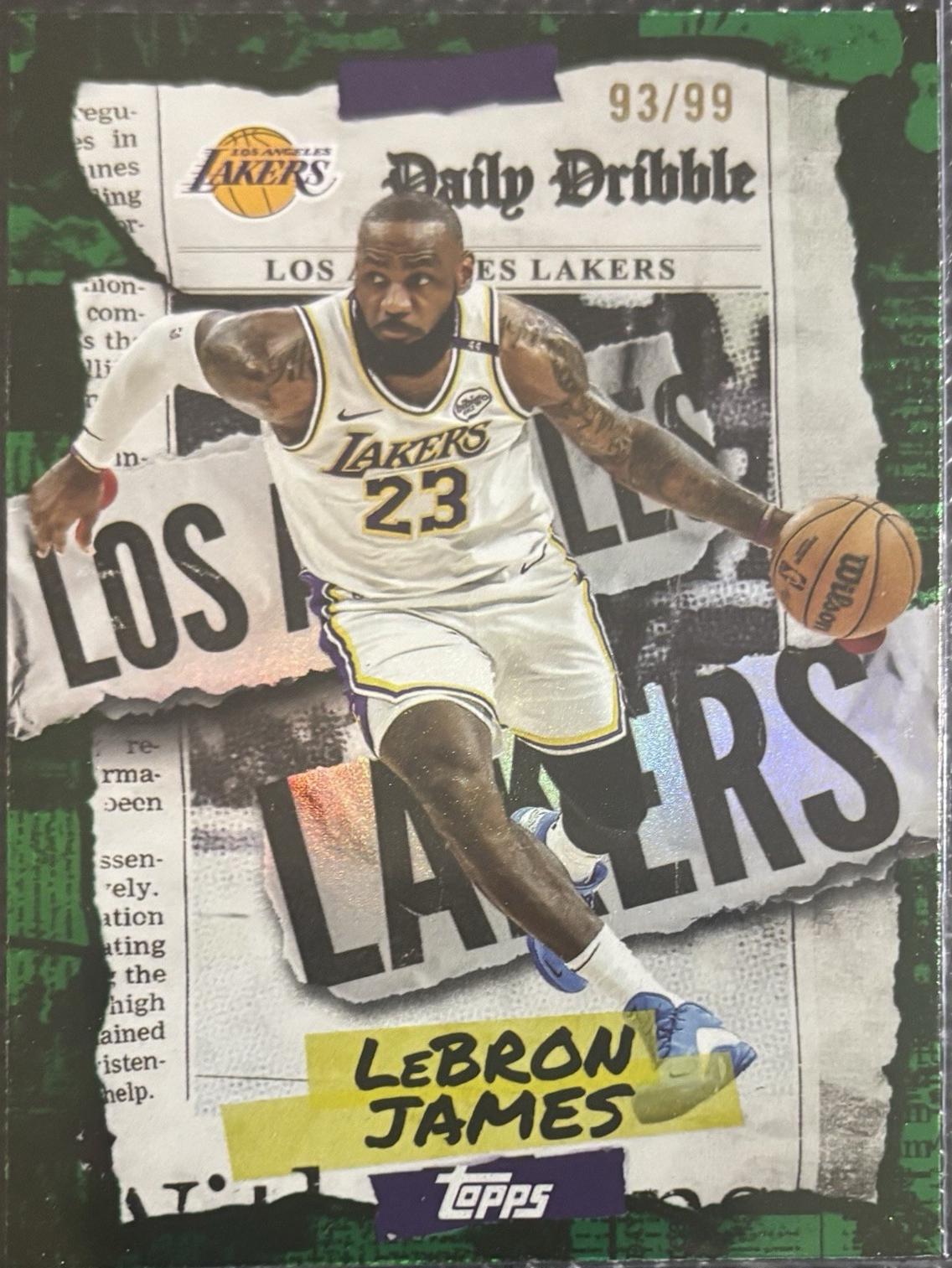 LeBRON James [Green Rainbow] #DD-1