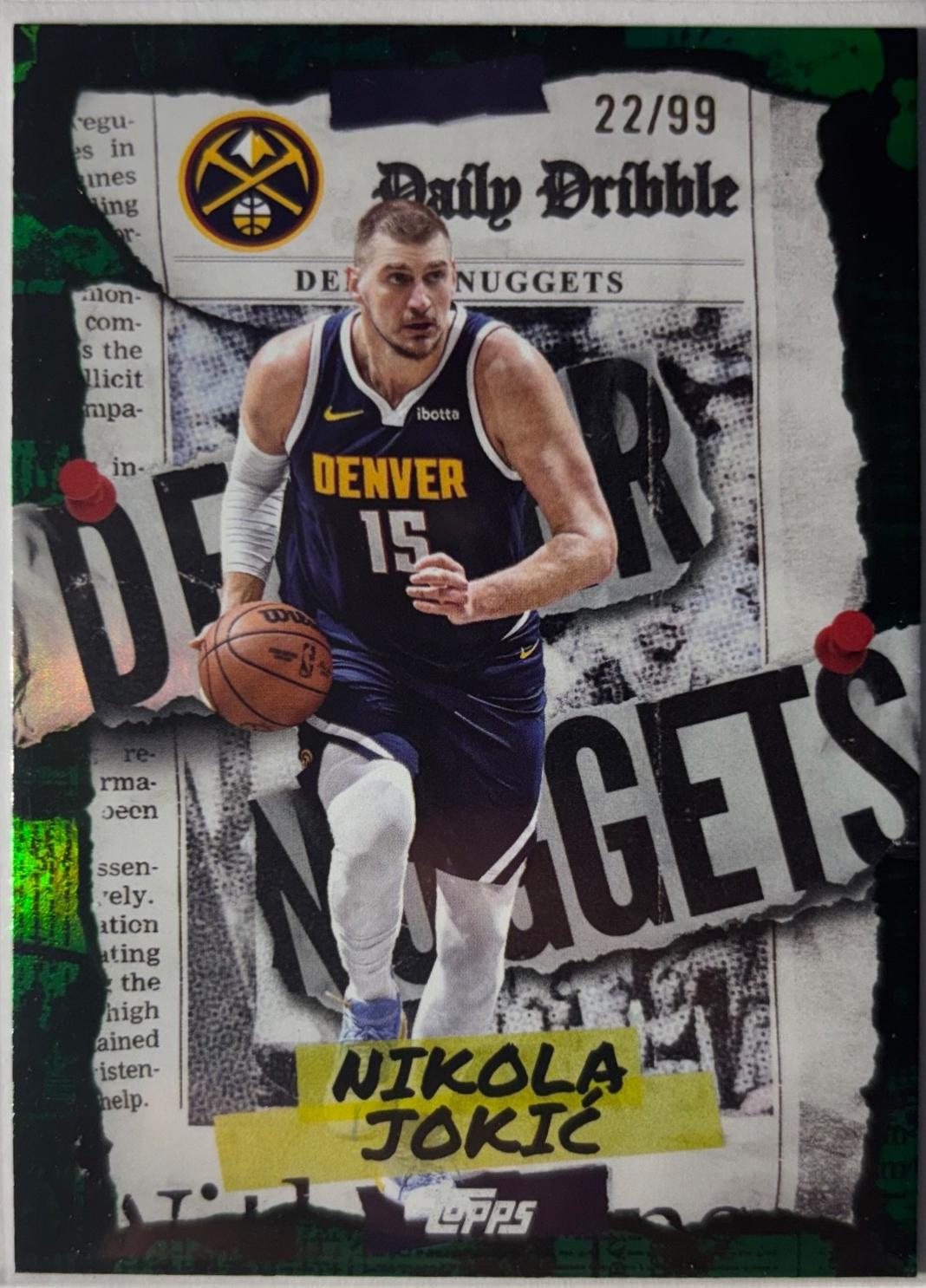 Nikola Jokic [Green Rainbow] #DD-4