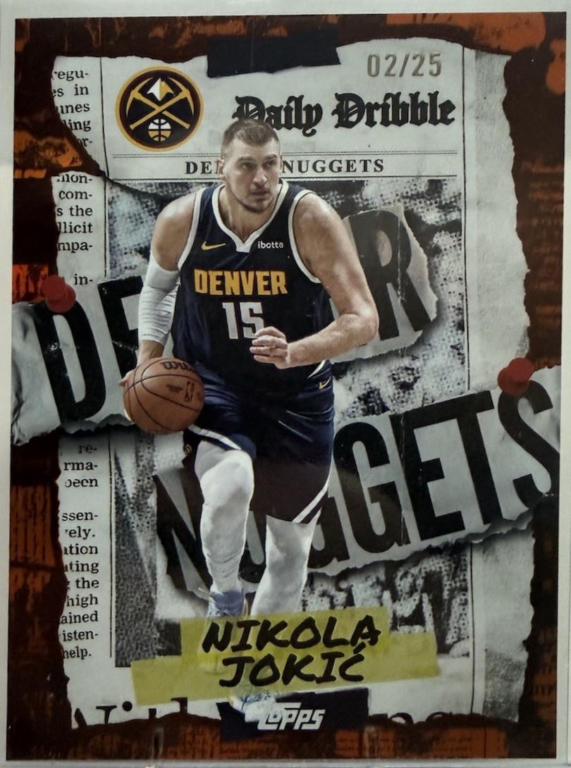Nikola Jokic [Orange Rainbow] #DD-4