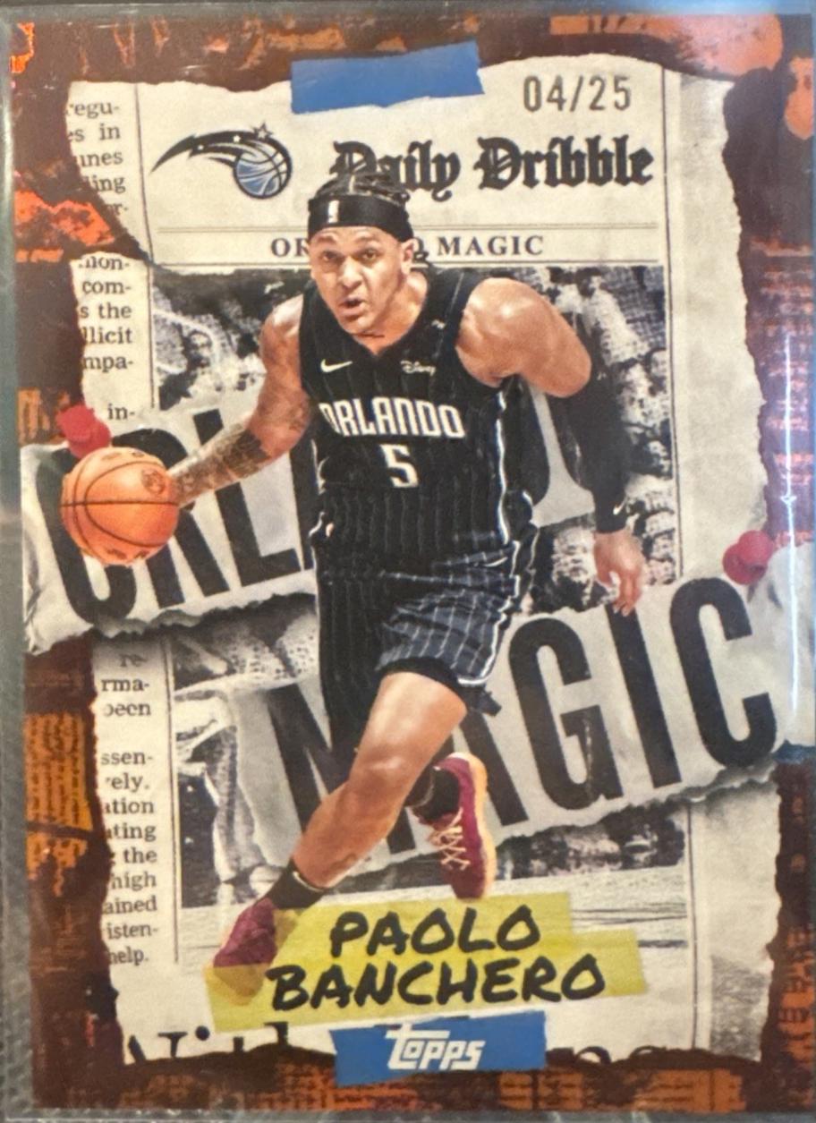 Paolo Banchero [Orange Rainbow] #DD-20