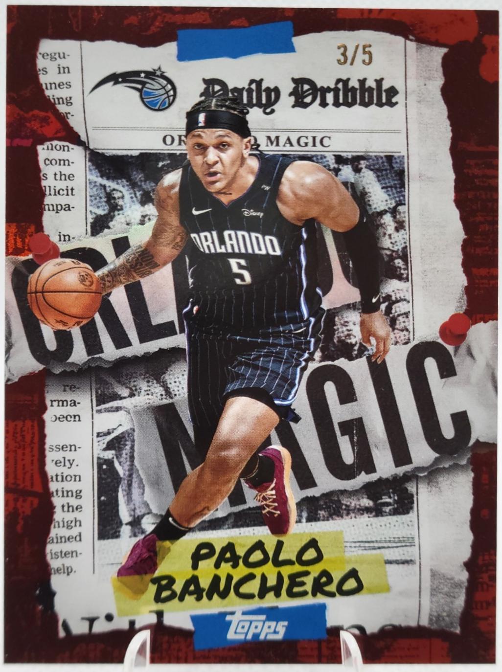 Paolo Banchero [Red Rainbow] #DD-20