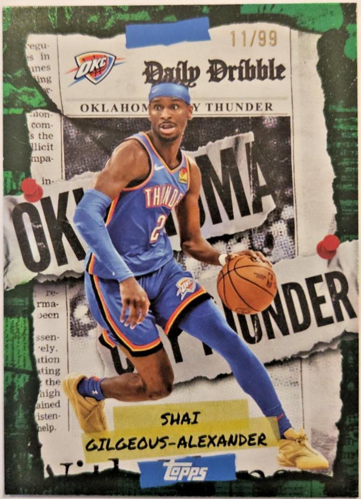 Shai Gilgeous-Alexander [Green Rainbow] #DD-2