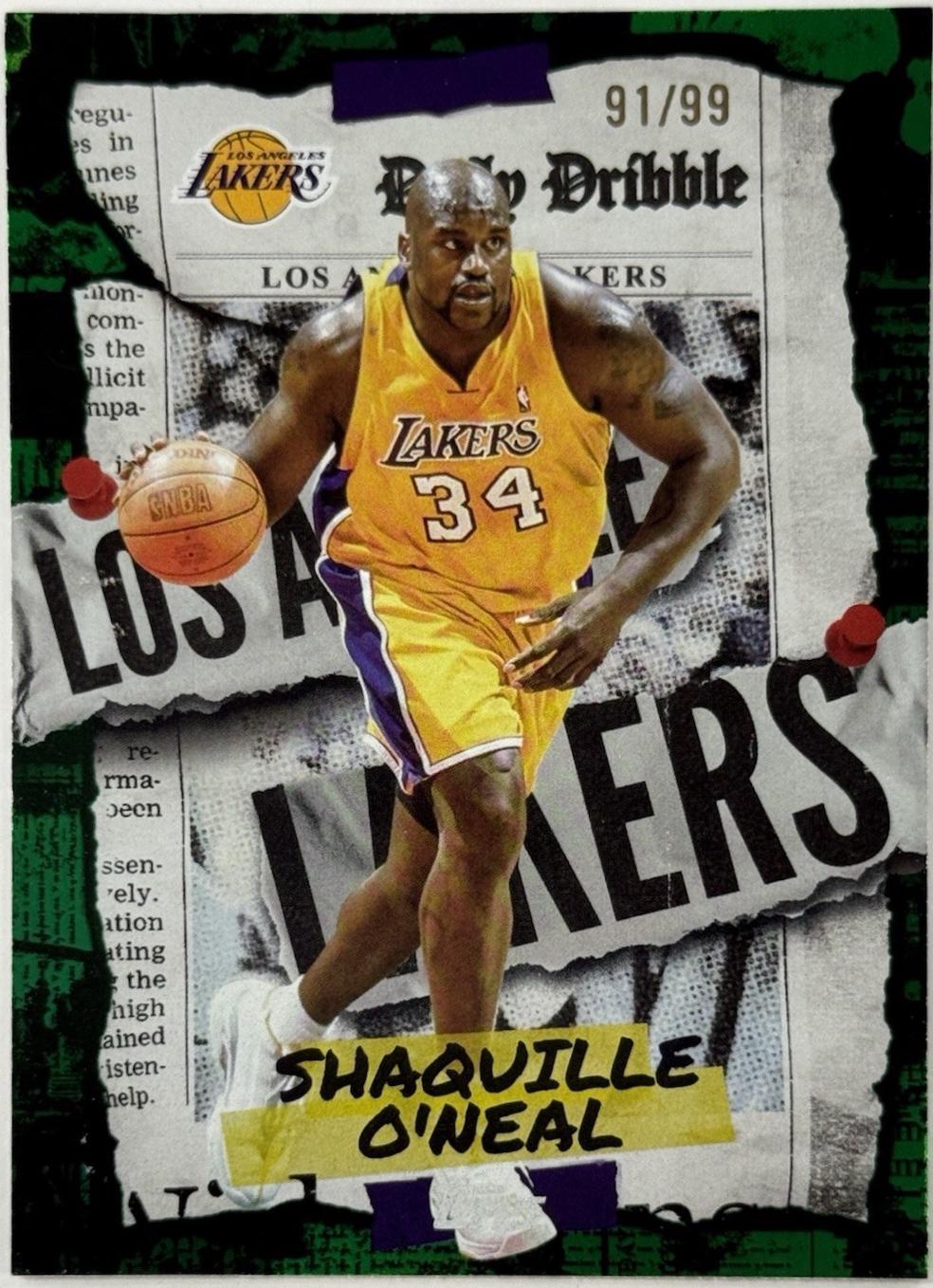 Shaquille O'Neal [Green Rainbow] #DD-26