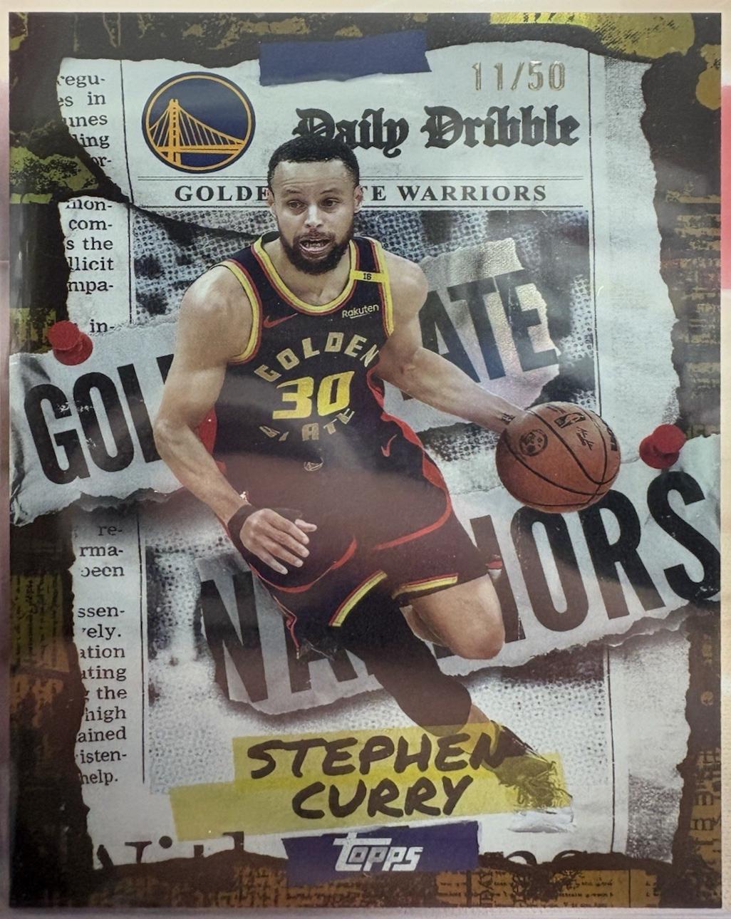 Stephen Curry [Gold Rainbow] #DD-6