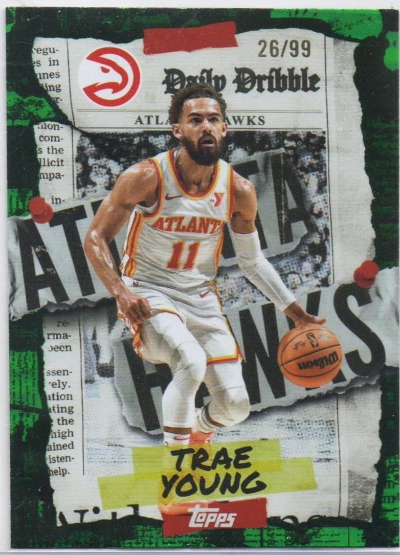 Trae Young [Green Rainbow] #DD-23