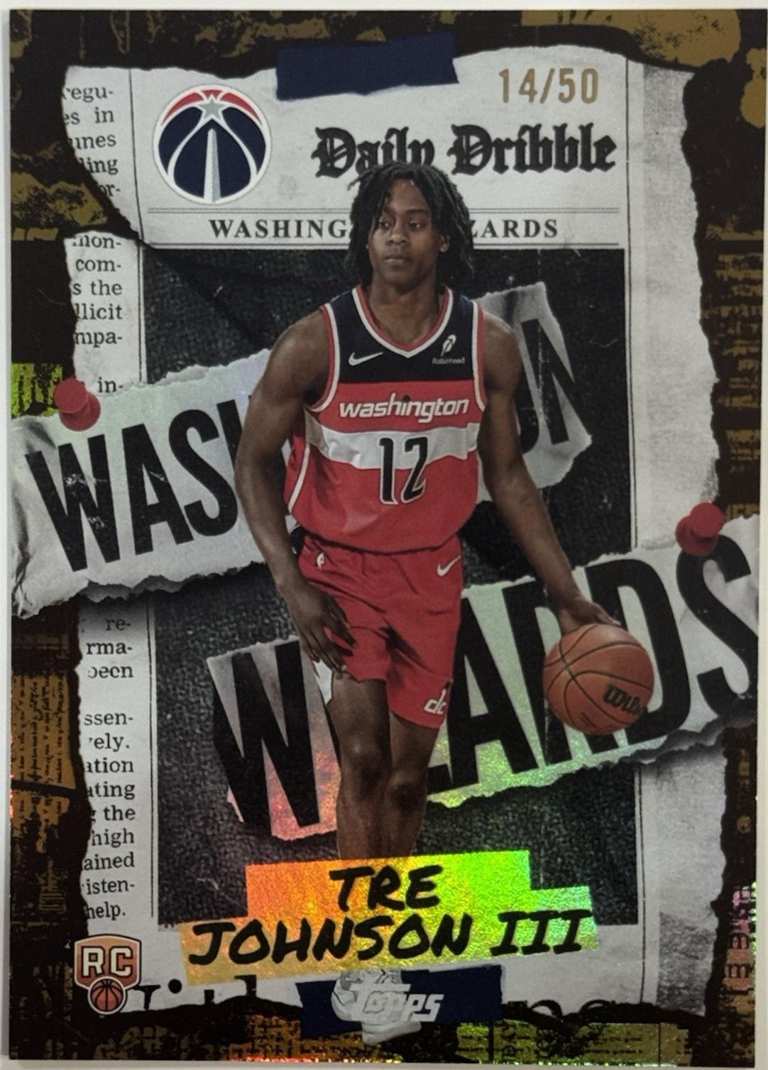 Tre Johnson III [Gold Rainbow] #DD-36