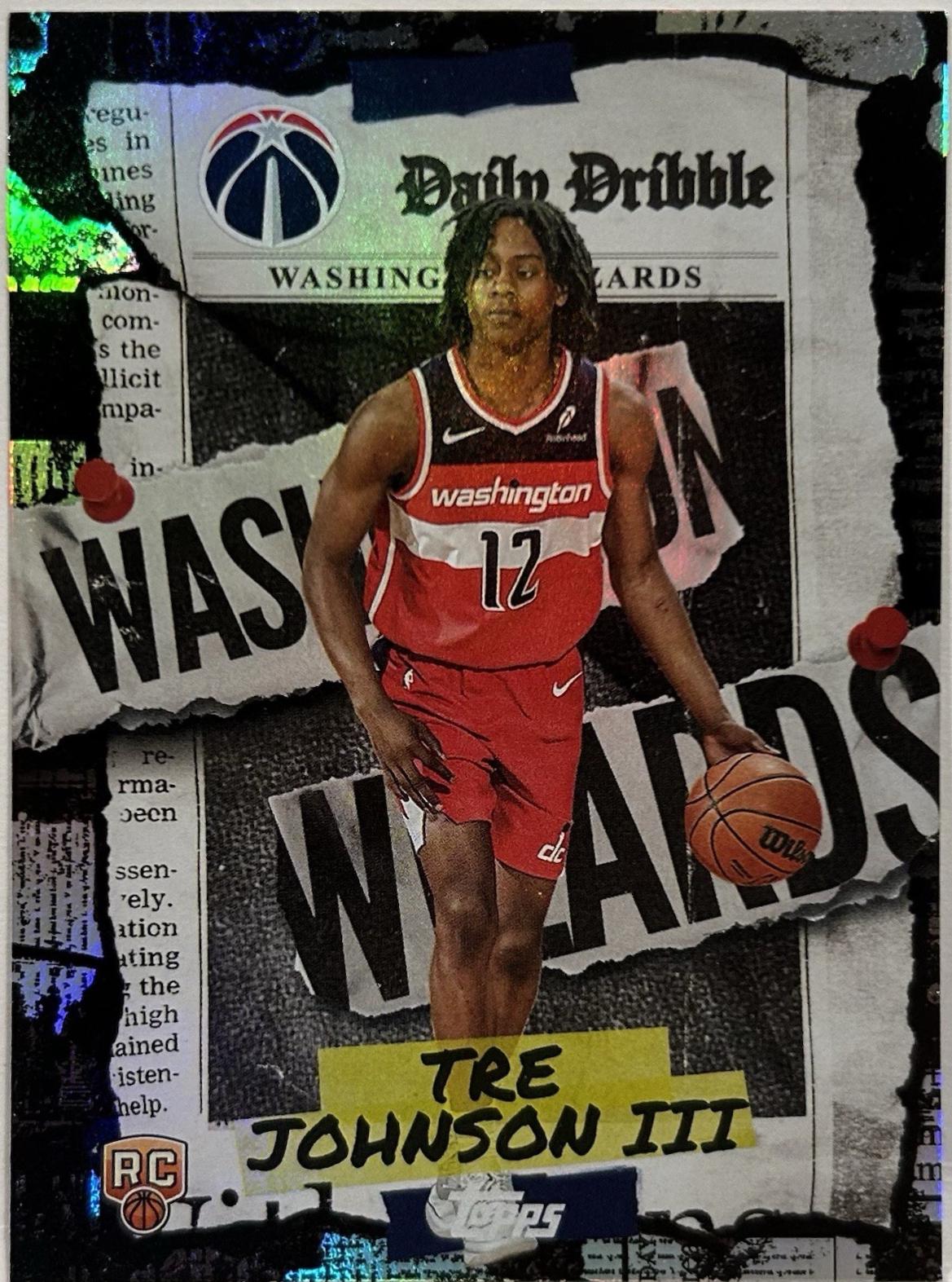 Tre Johnson III [Orange Rainbow] #DD-36