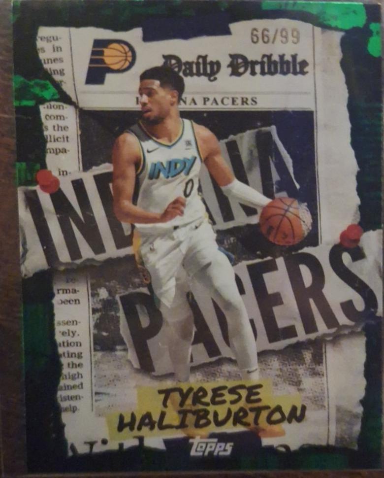 Tyrese Haliburton [Green Rainbow] #DD-14
