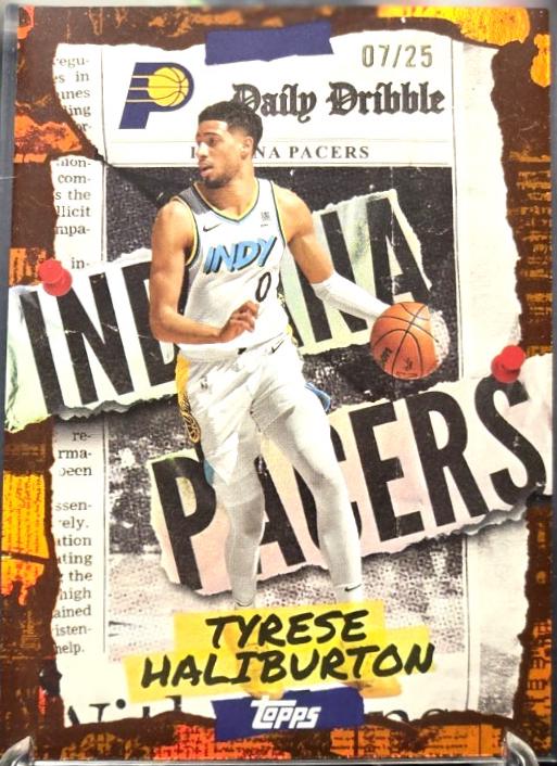 Tyrese Haliburton [Orange Rainbow] #DD-14