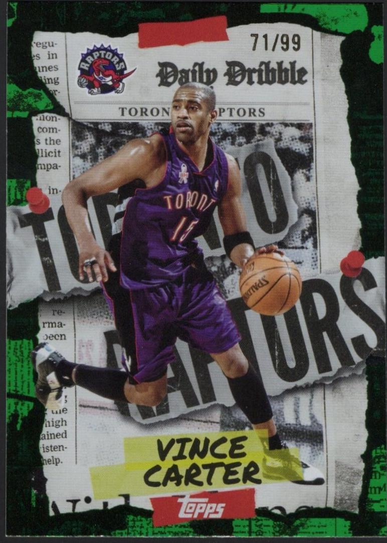 Vince Carter [Green Rainbow] #DD-30