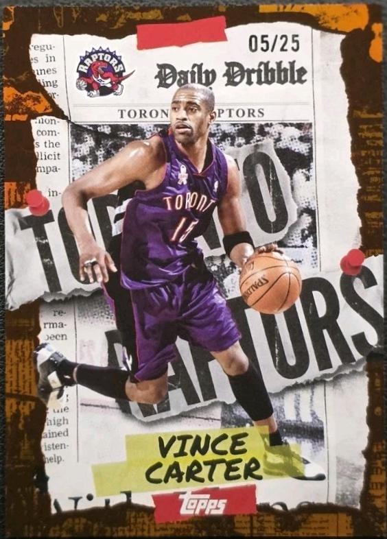 Vince Carter [Orange Rainbow] #DD-30