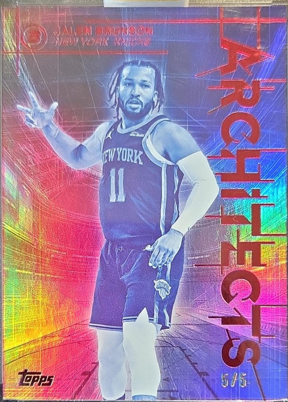 Jalen Brunson [Red] #AR-25