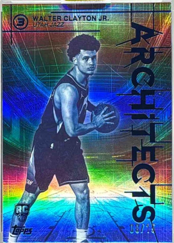 Walter Clayton Jr. [Blue] #AR-9