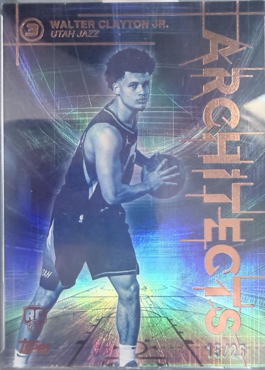 Walter Clayton Jr. [Bronze] #AR-9