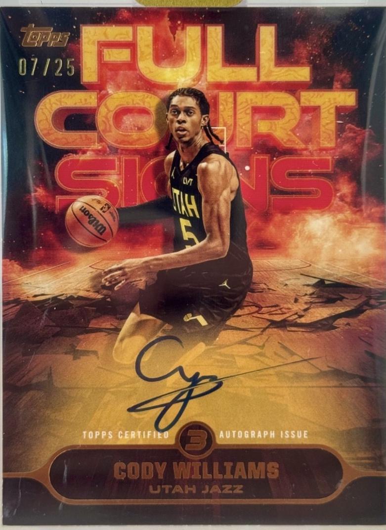 Cody Williams [Gold] #FS-CW
