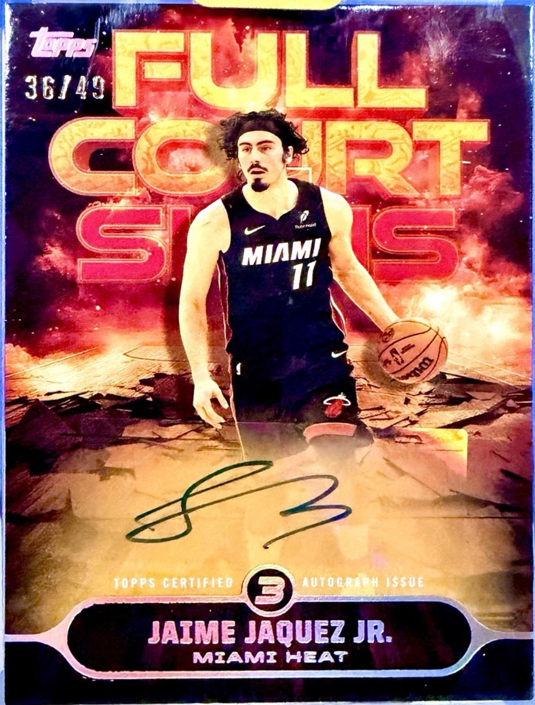 Jaime Jaquez Jr. #FS-JJ