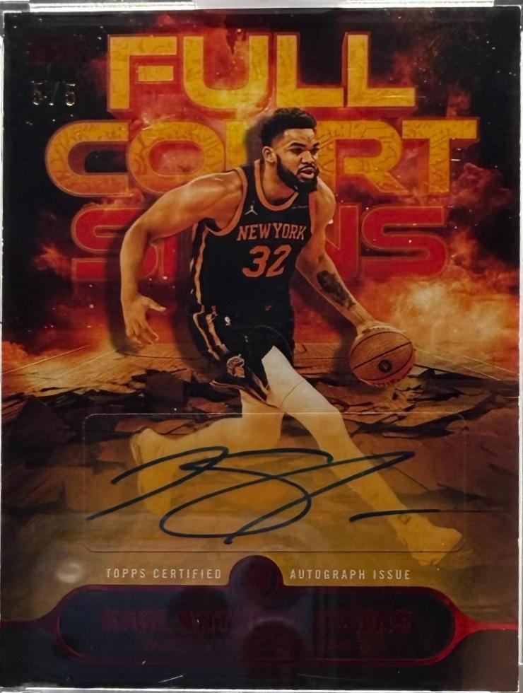 Karl-Anthony Towns [Red] #FS-KT