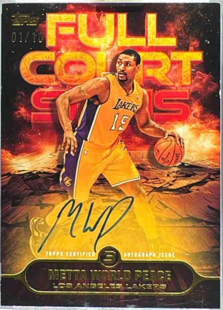 Metta World Peace [Gold] #FS-MW