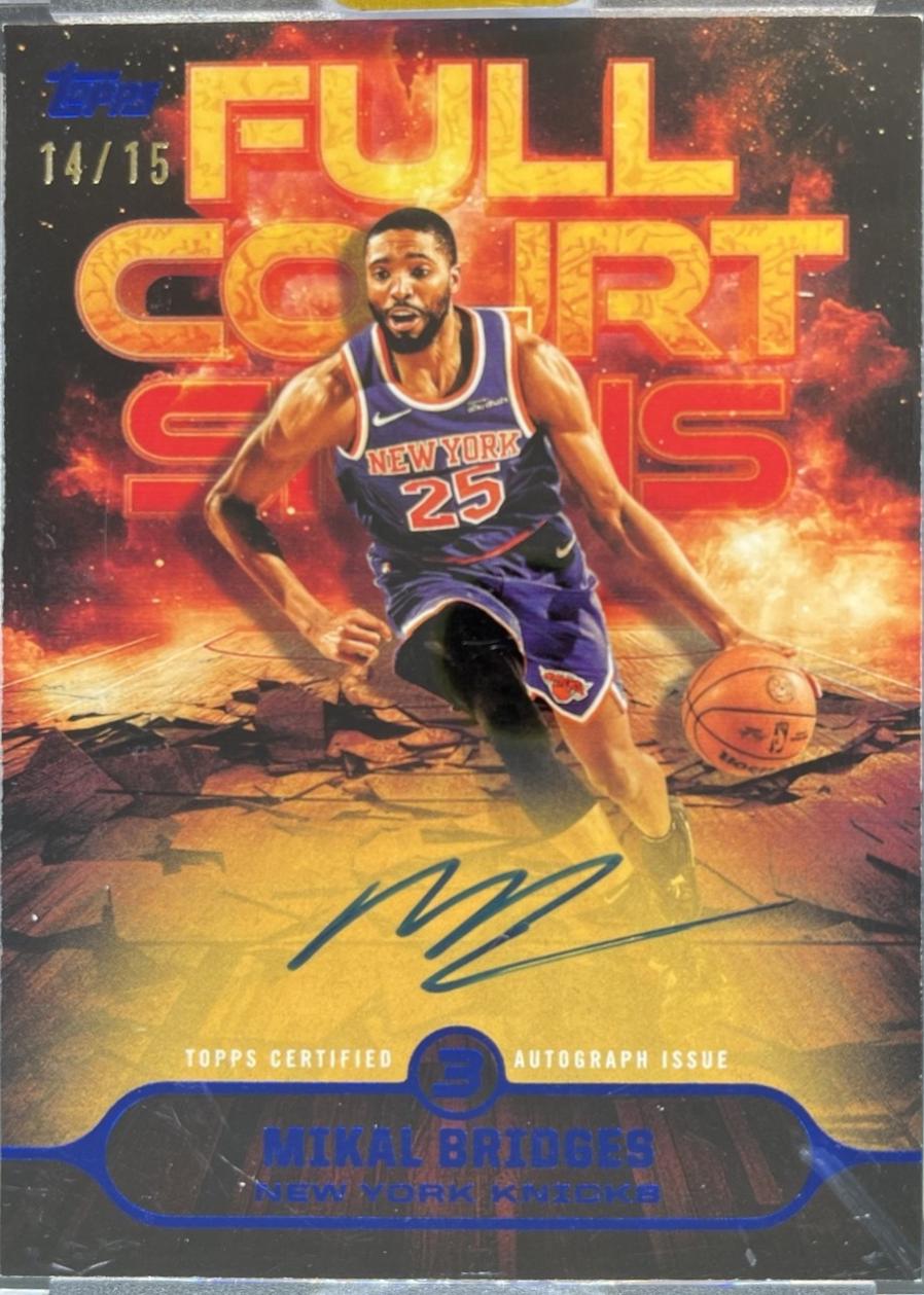 Mikal Bridges [Blue] #FS-MB