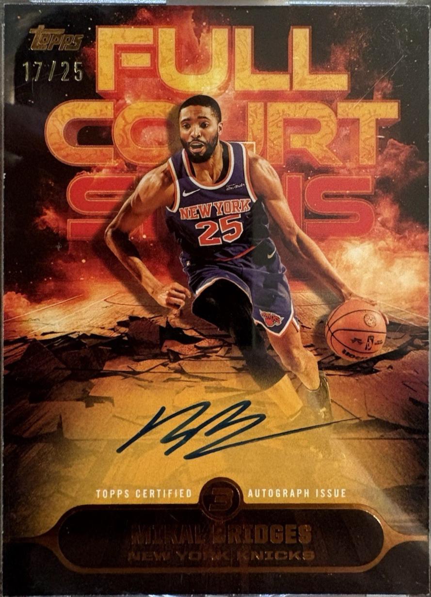 Mikal Bridges [Bronze] #FS-MB