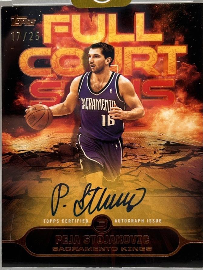 Peja Stojakovic [Bronze] #FS-PS