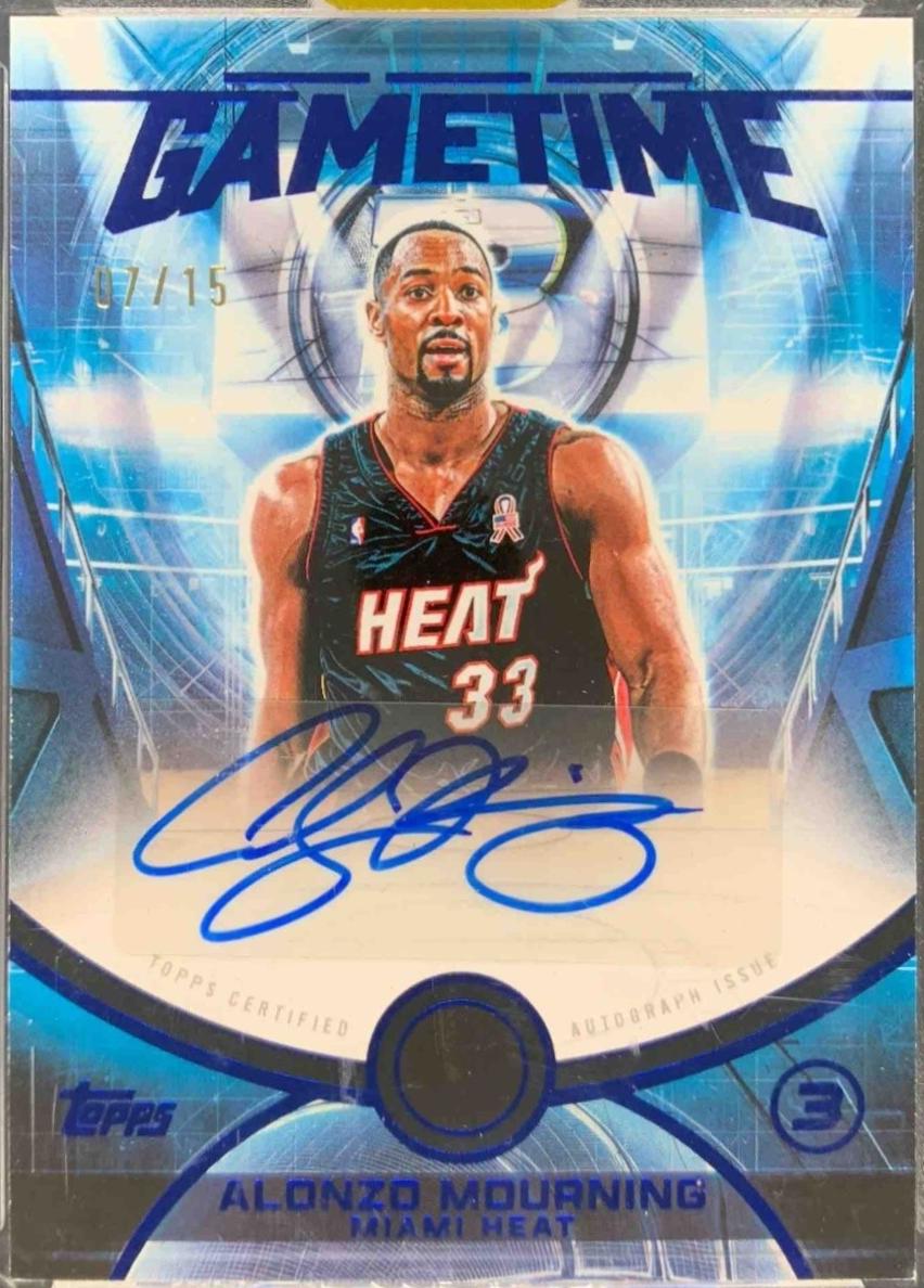 Alonzo Mourning [Blue] #GT-AM