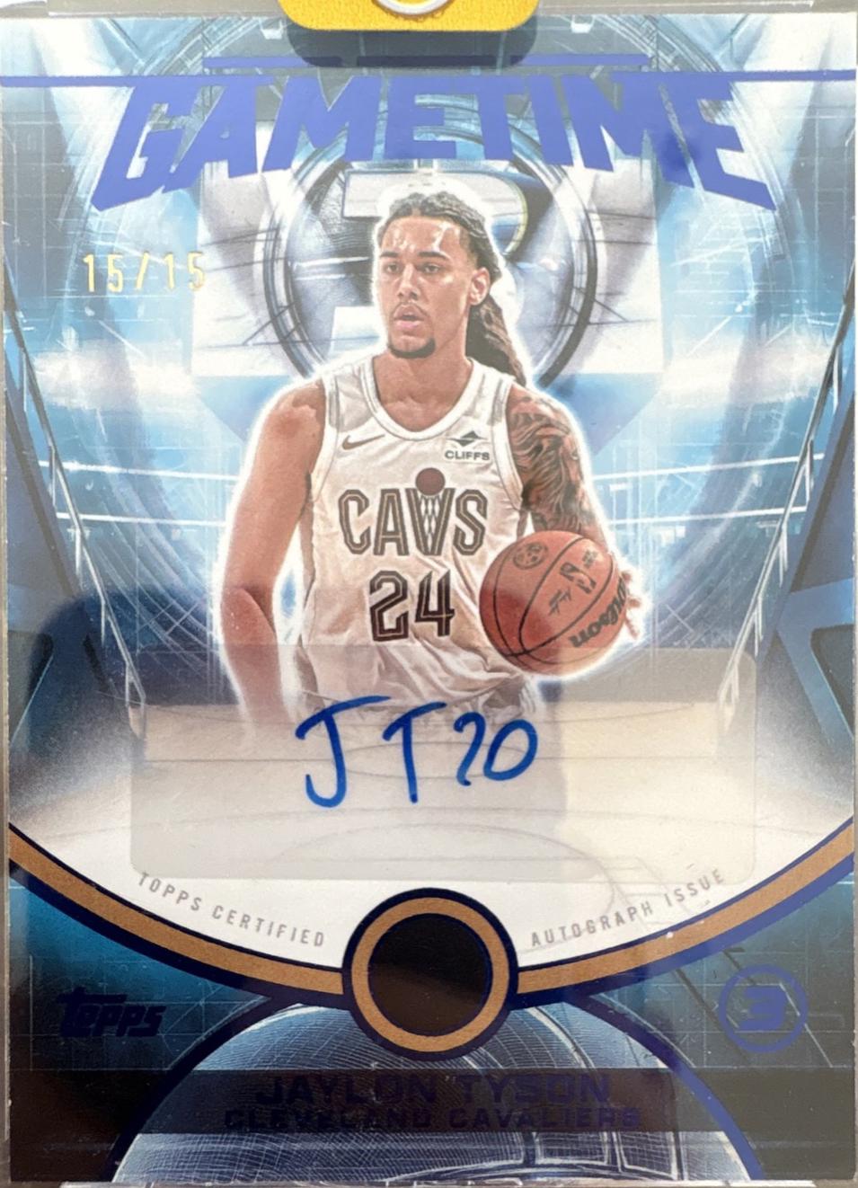 Jaylon Tyson [Blue] #GT-JT