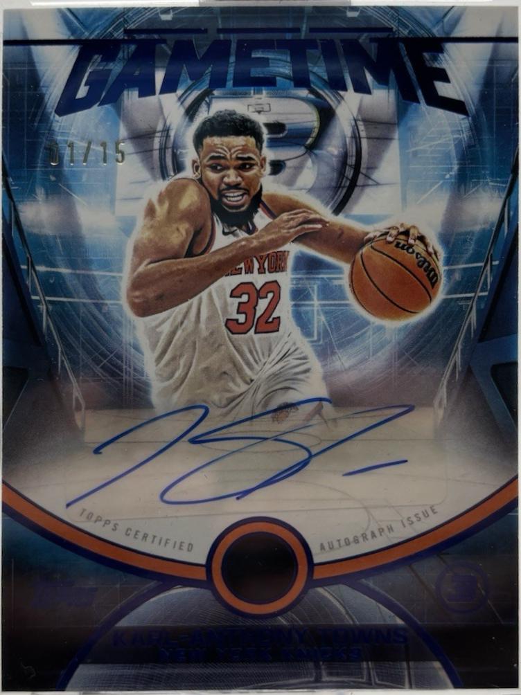 Karl-Anthony Towns [Blue] #GT-KT