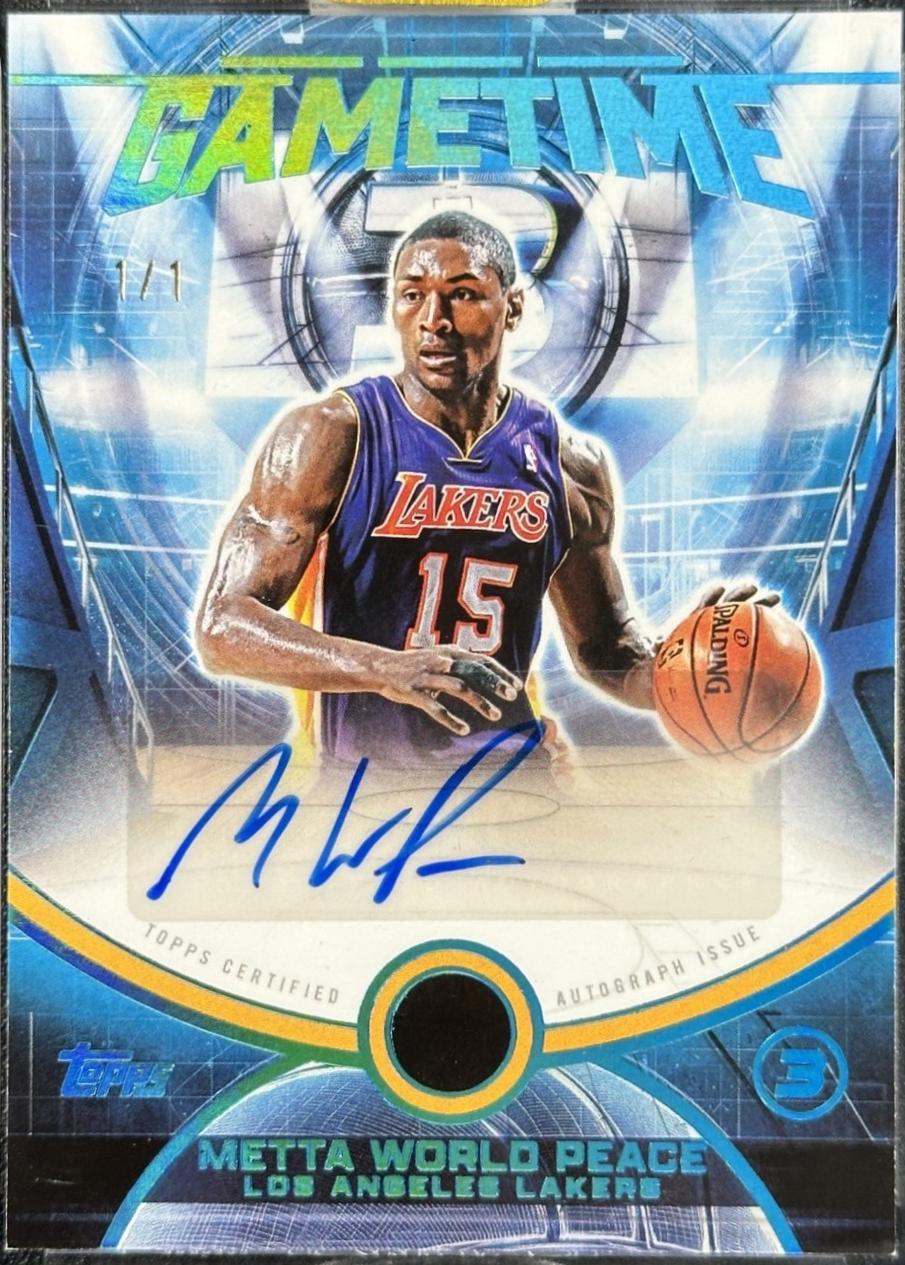 Metta World Peace [Platinum] #GT-MW
