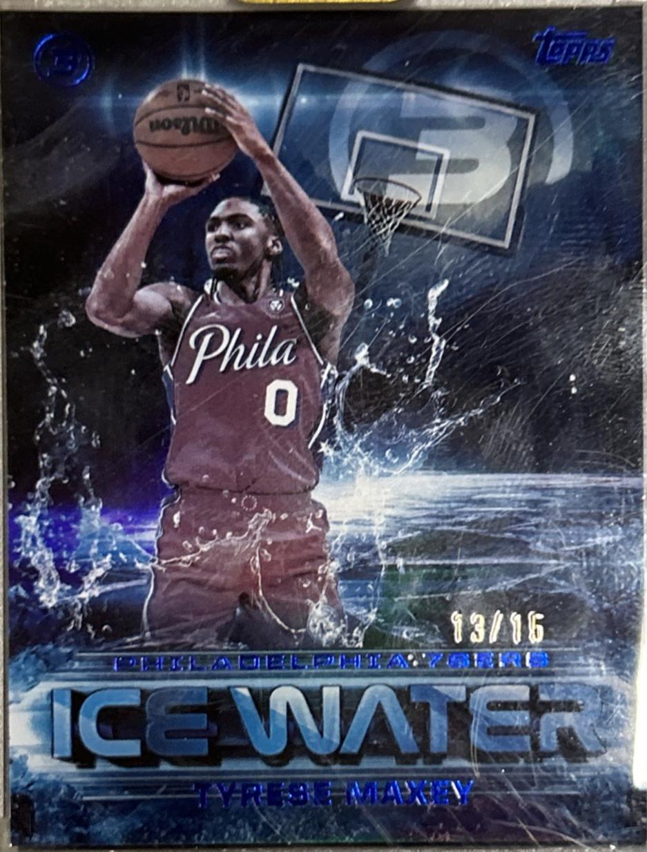 Tyrese Maxey [Blue] #IW-30