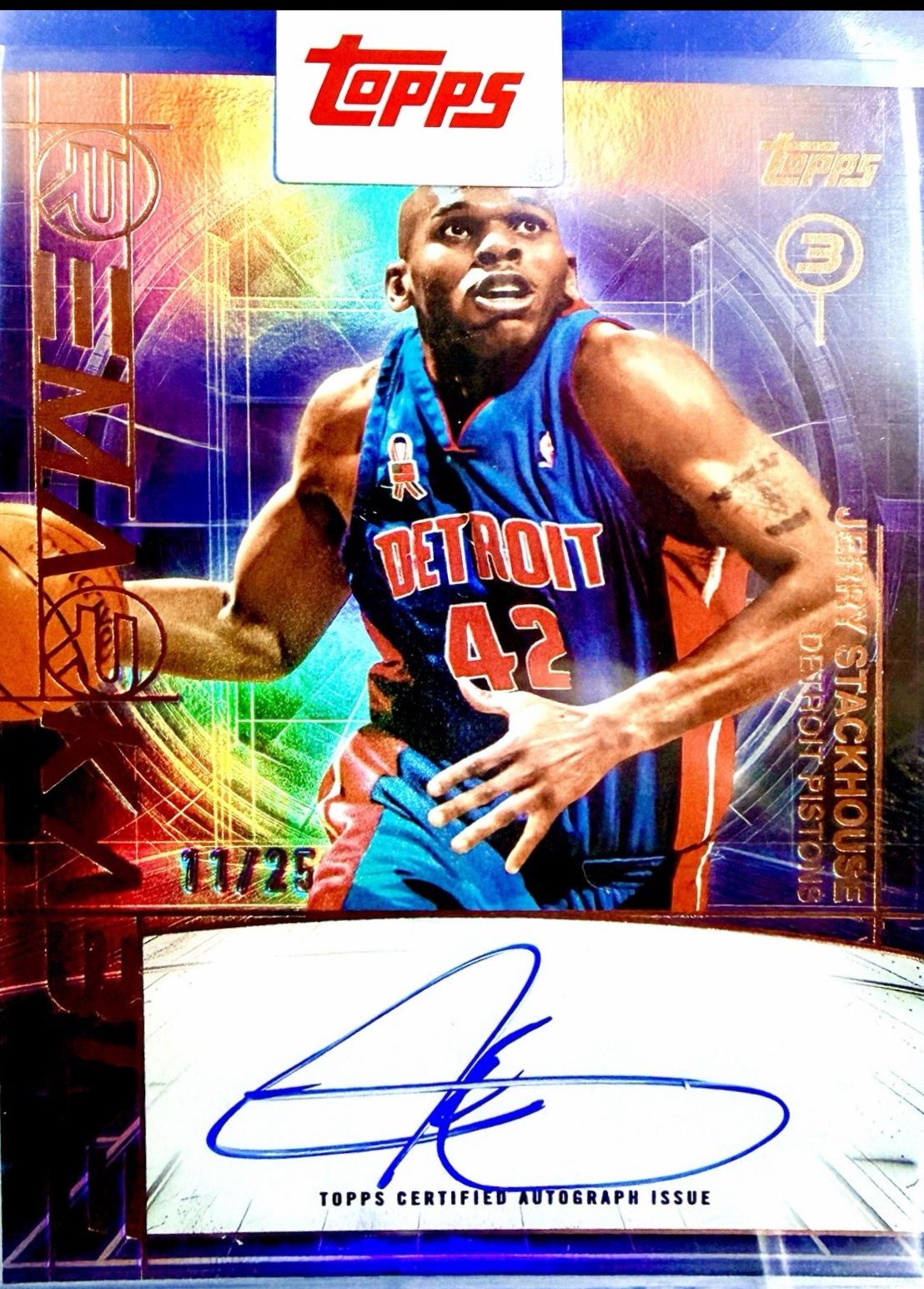 Jerry Stackhouse [Bronze] #RM-JSA