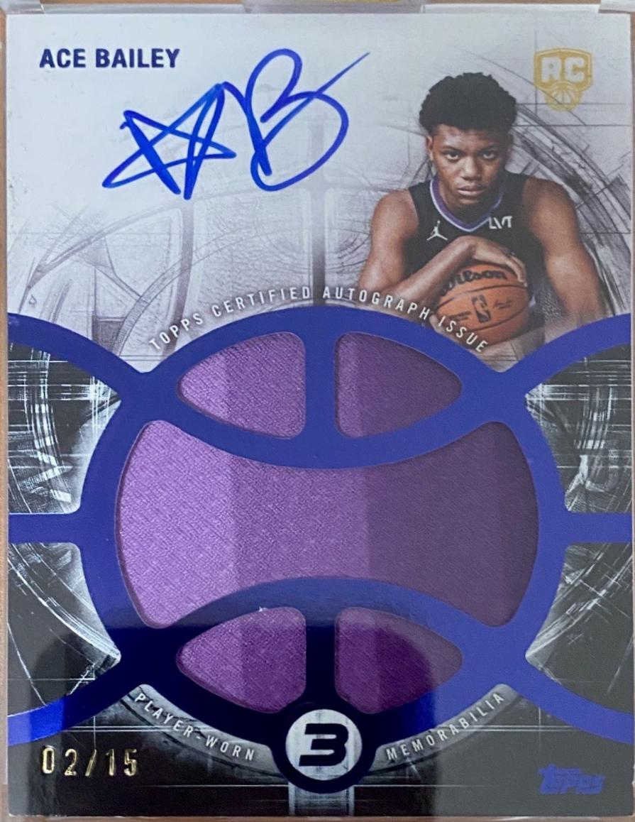 Ace Bailey [Blue] #RAP-AB