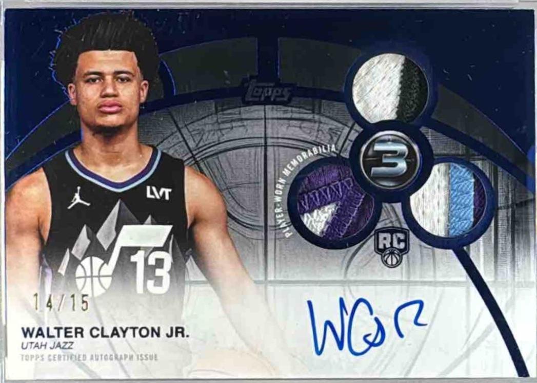 Walter Clayton Jr. [Blue] #RPH-WC