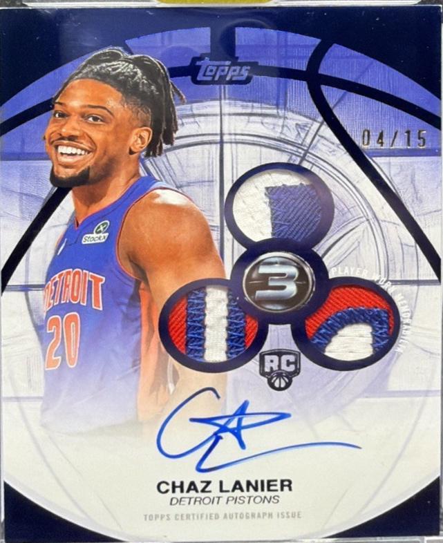 Chaz Lanier [Blue] #RPV-CL