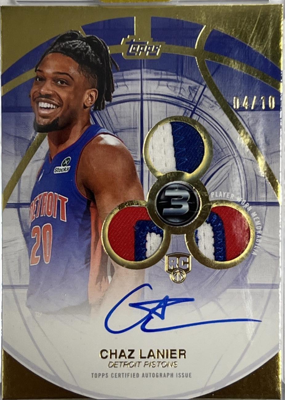 Chaz Lanier [Gold] #RA-CL