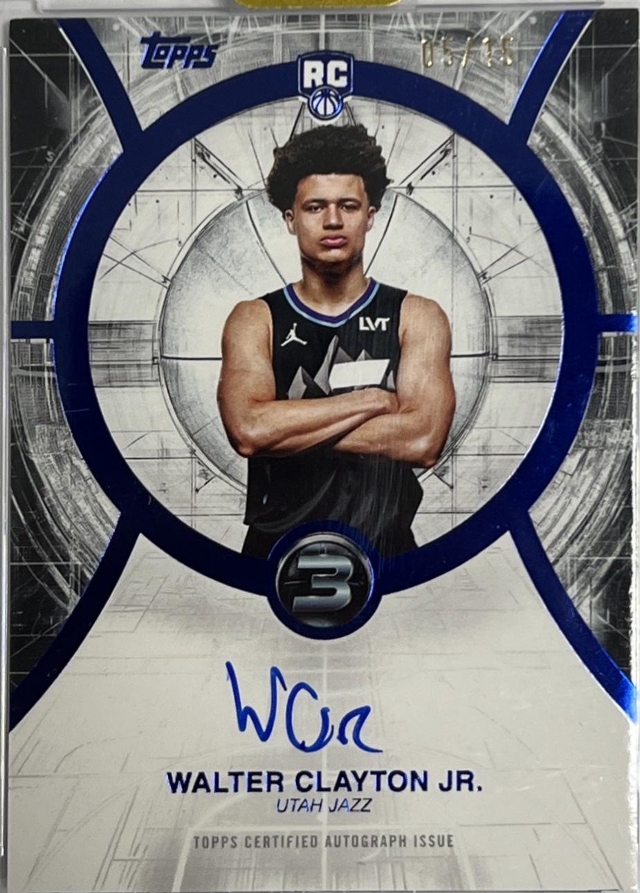 Walter Clayton Jr. [Blue] #RA-WC