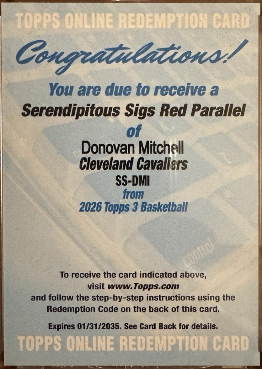 Donovan Mitchell [Red] #SS-DMI